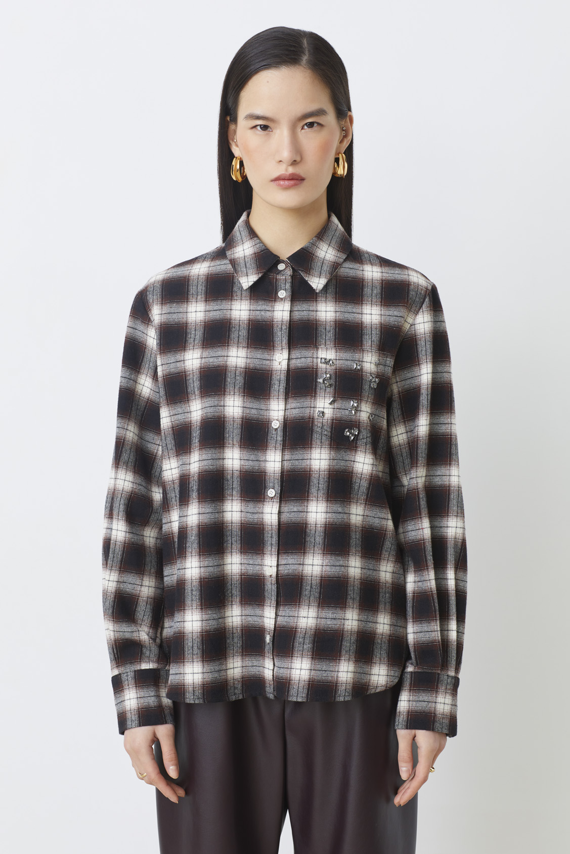 SUNCOO  LAZLO BLOUSE