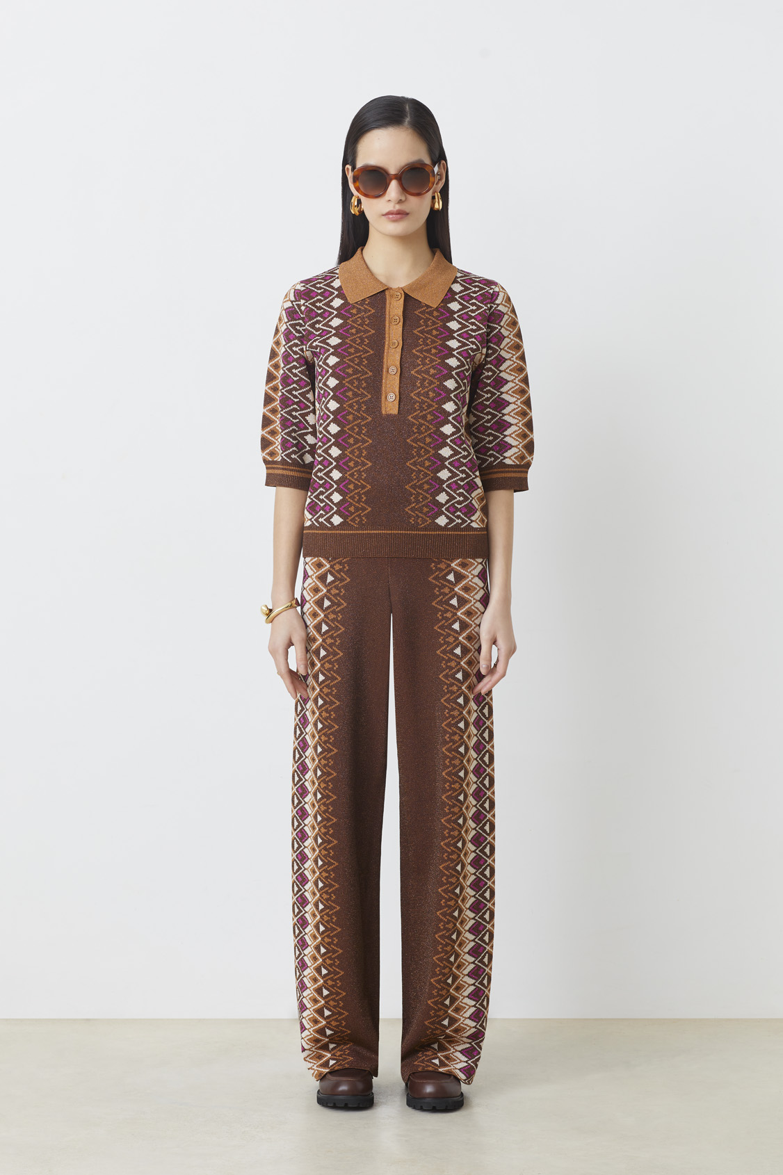 SUNCOO  JASPER TROUSERS