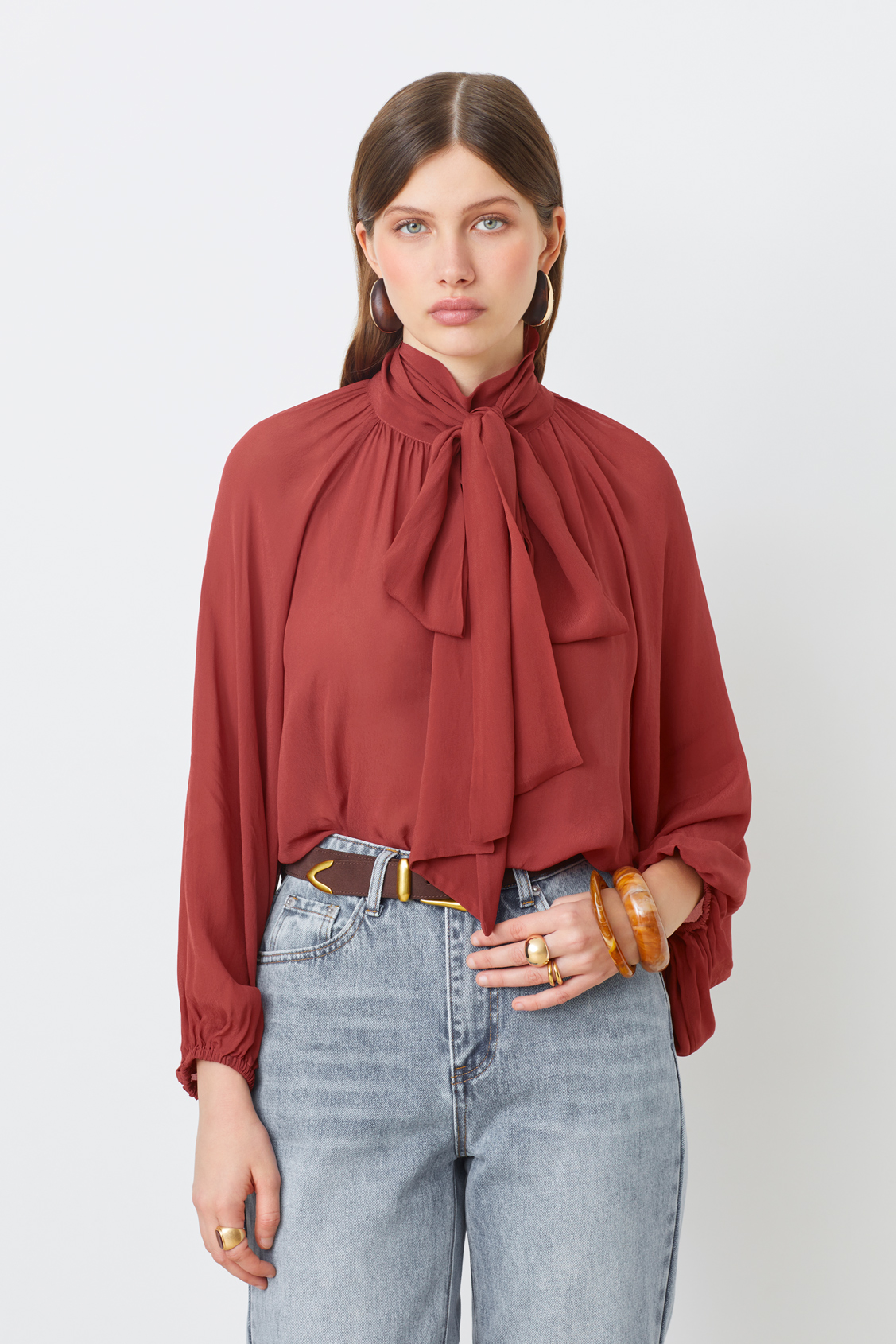 SUNCOO LINCOLN BLOUSE