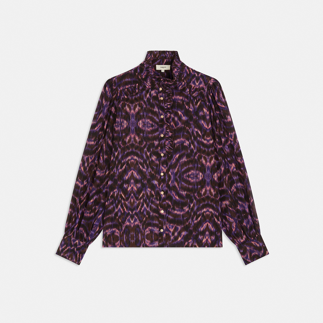 SUNCOO  LYRIC BLOUSE
